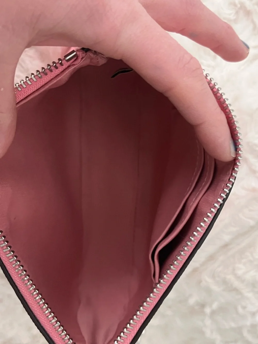 Nolita 19 Coach Pink Signature Embossed Leather Shoulder Bag - Picture 6 of 6